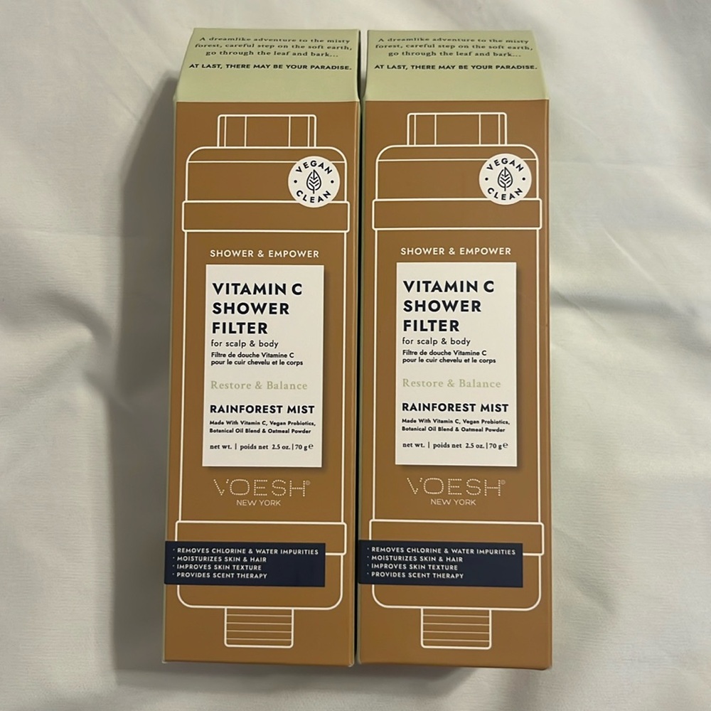 Voesh Vitamin C Shower Filter Bundle (2 Units)
